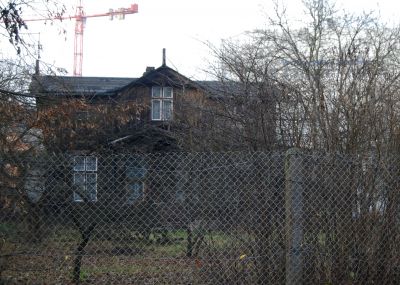 Gammalt trähus.
