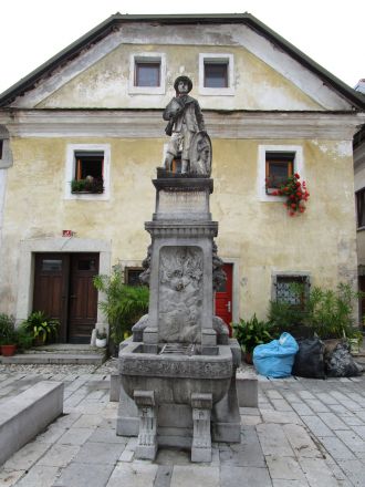 Minnesmärket över Josipina Hočevar.