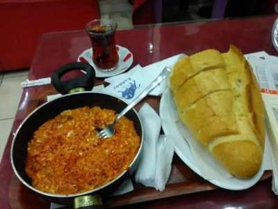 Kvällsmat i Kadıköy.