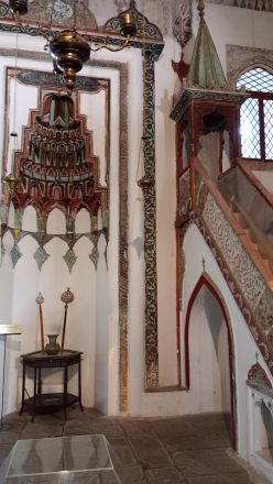 Stadsmuseet, den del som berättar om den osmanska tiden.