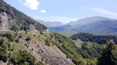 Mellan Ioannina och Metsovo