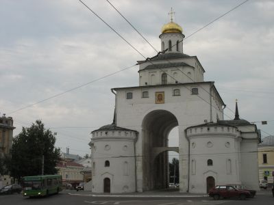 Gyllene porten i Vladimir.